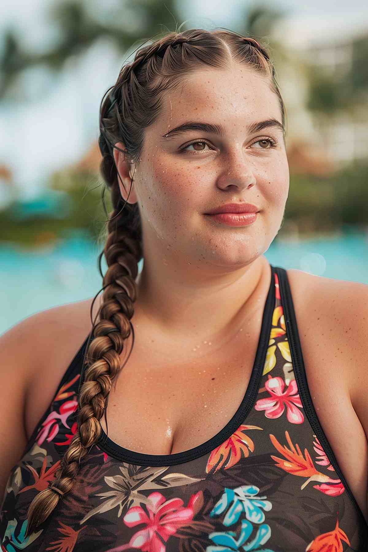 20 Perfect Pool Hairstyles That Are Cute &amp; Practical in 2025
