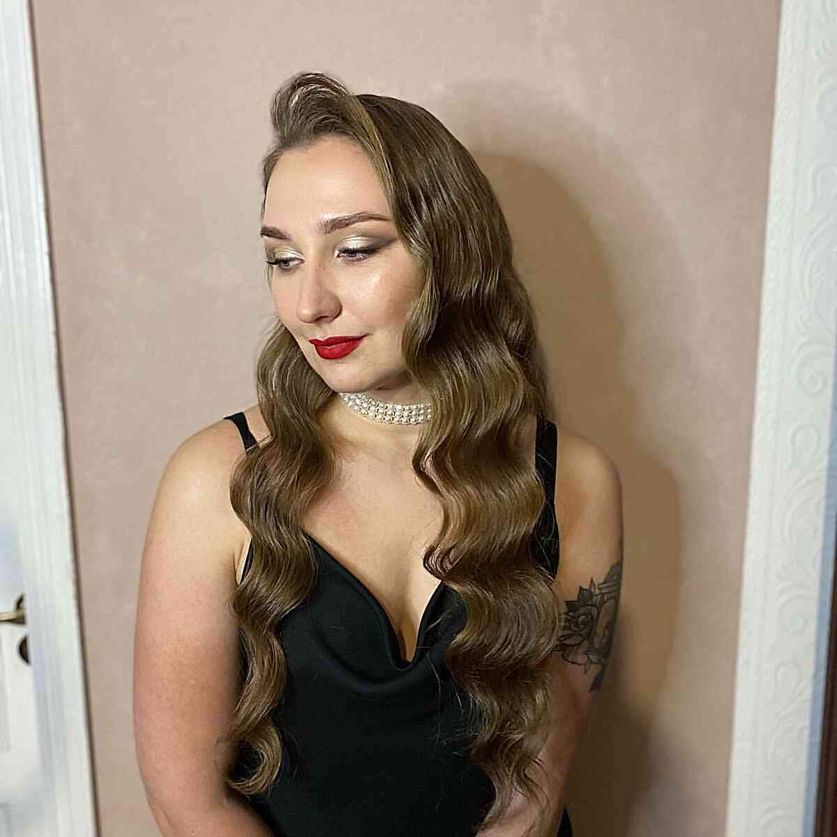 25 Absolutely Gorgeous Ways to Get “Hollywood Waves” for Your Next Event
