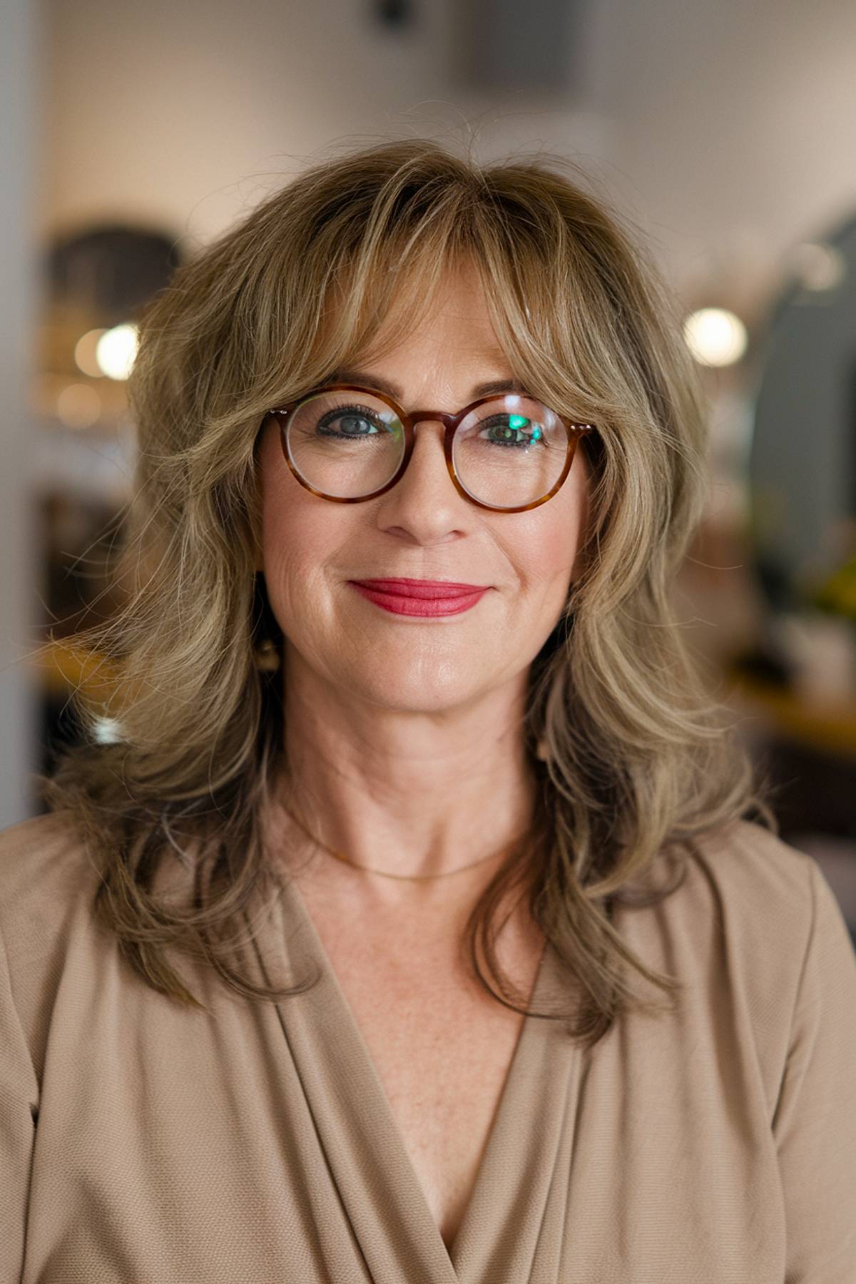 15+ Stylish Curtain Bangs That Look Amazing with Glasses in 2025