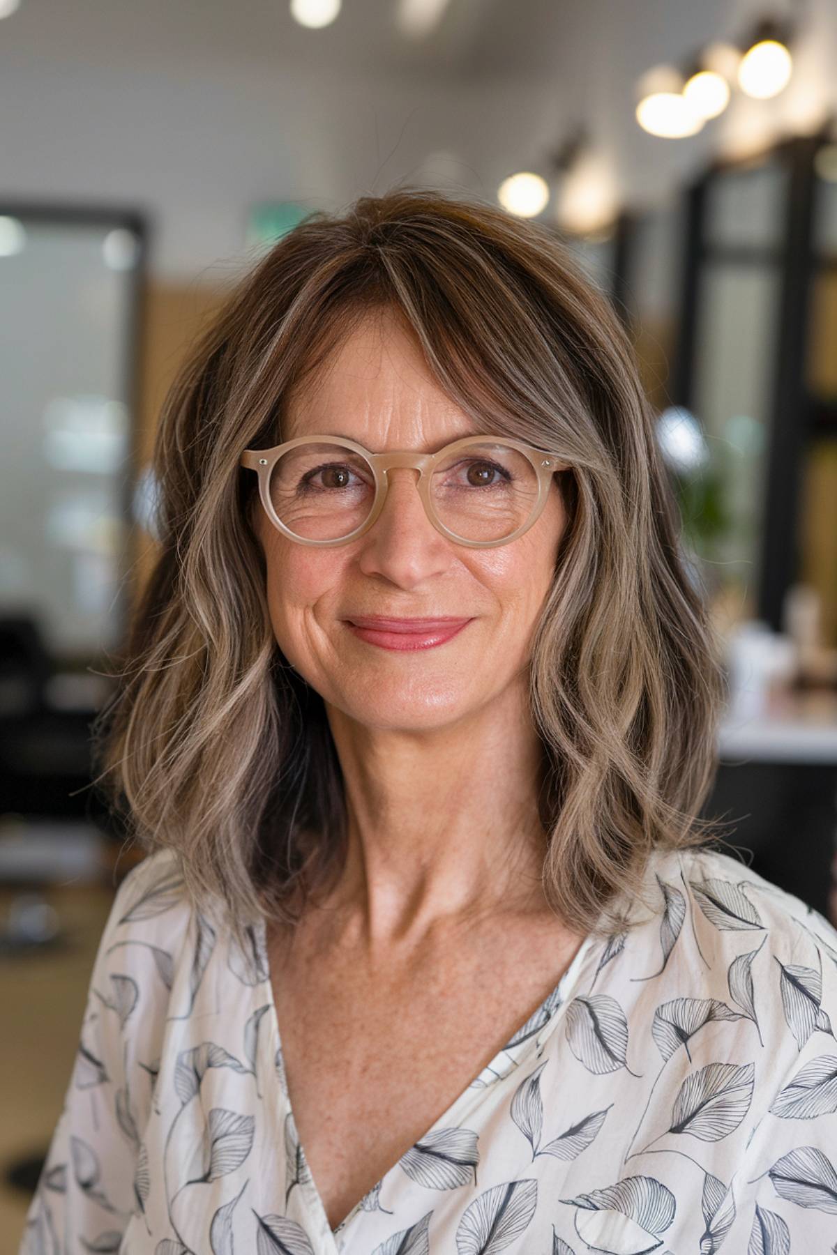 15+ Stylish Curtain Bangs That Look Amazing with Glasses in 2025