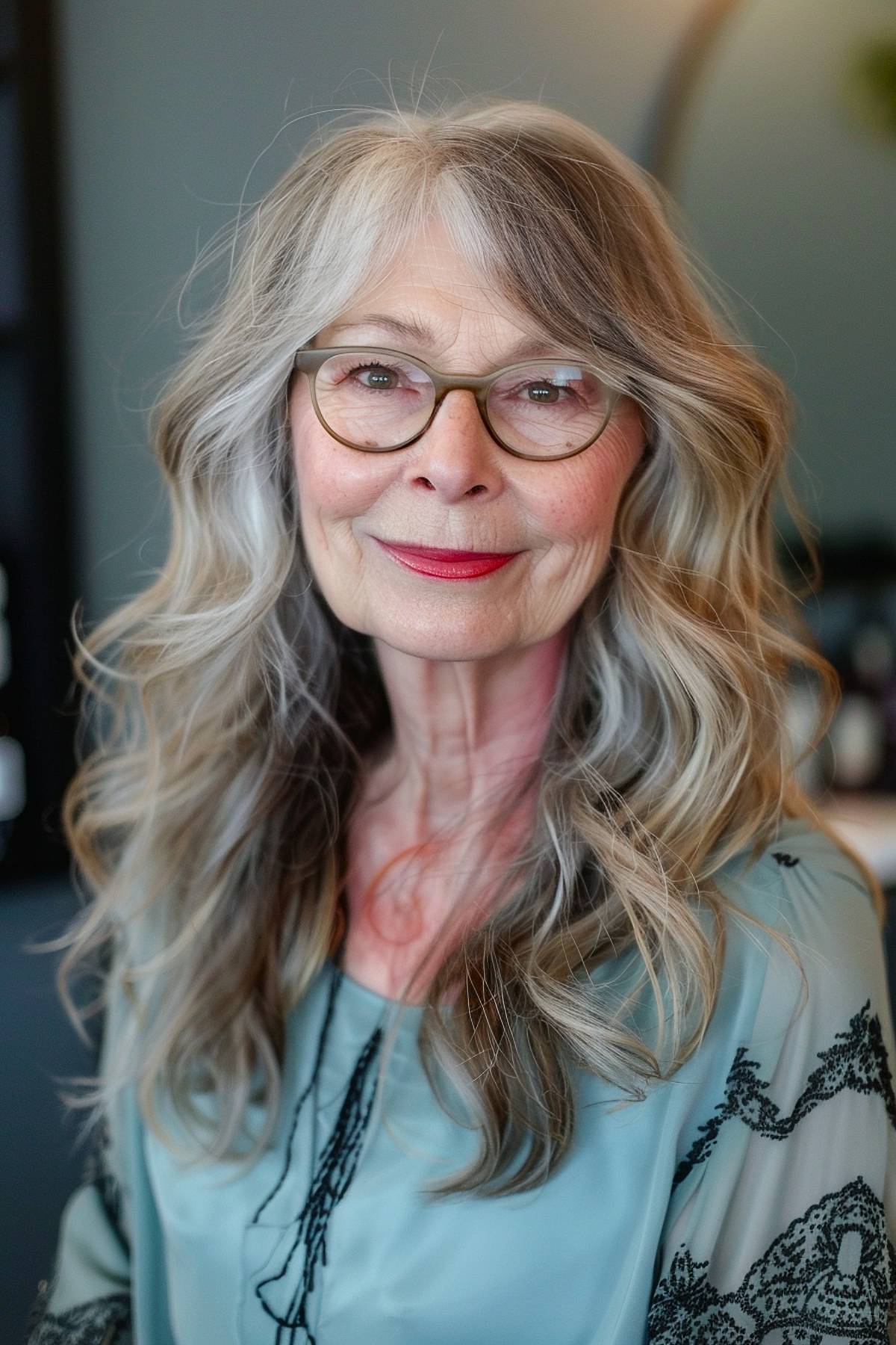 15+ Stylish Curtain Bangs That Look Amazing with Glasses in 2025