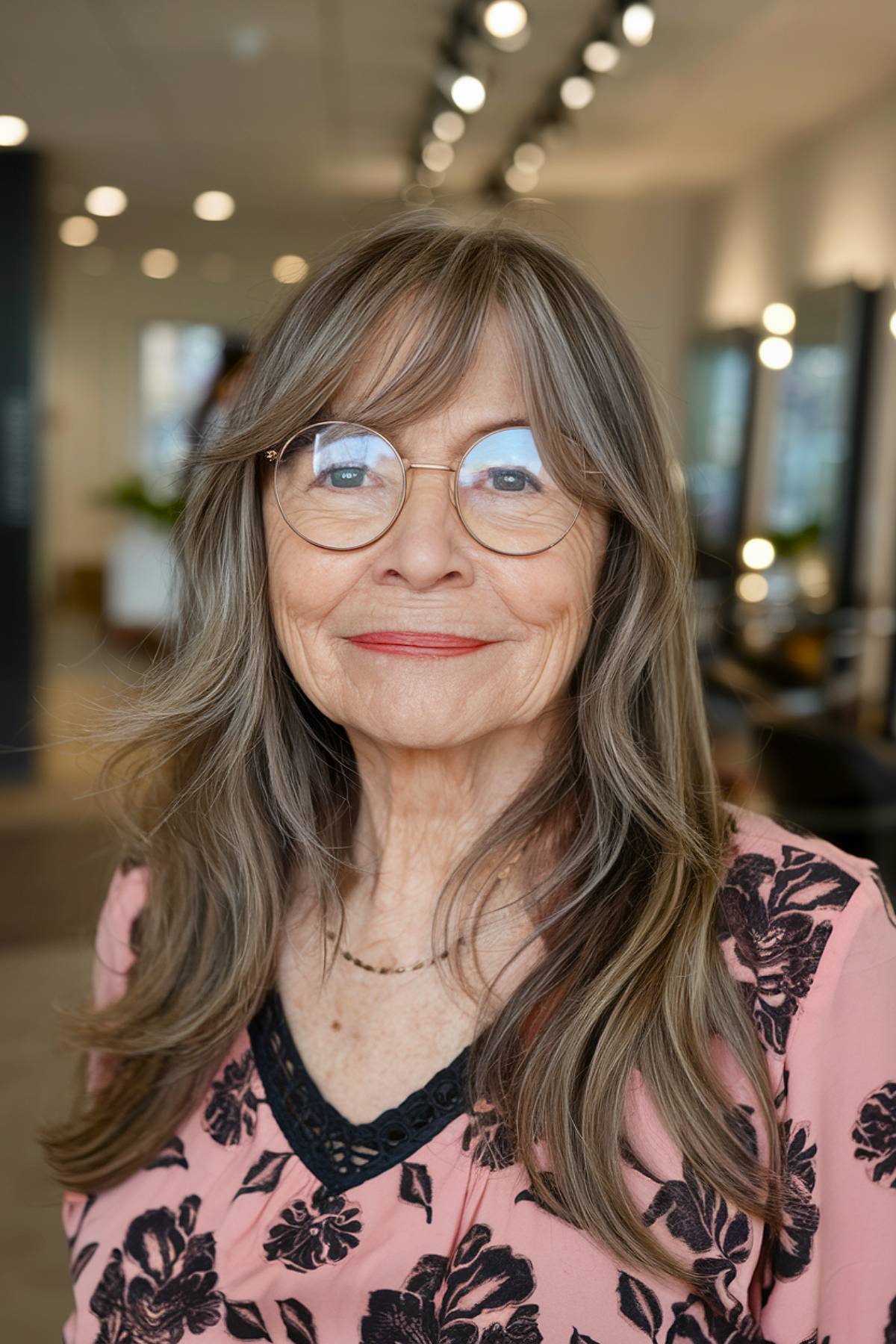 15+ Stylish Curtain Bangs That Look Amazing with Glasses in 2025