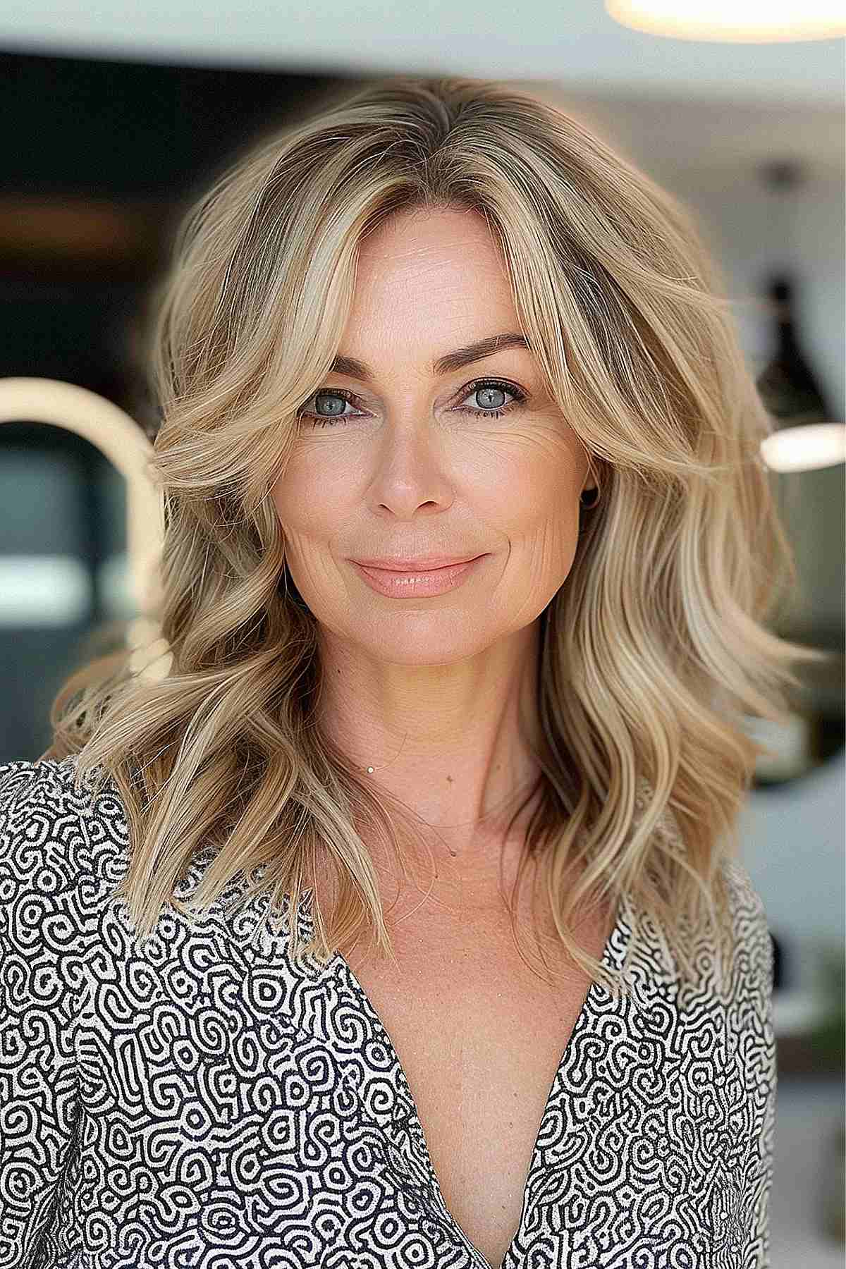 69 Middle Part Hairstyles Trending Right Now