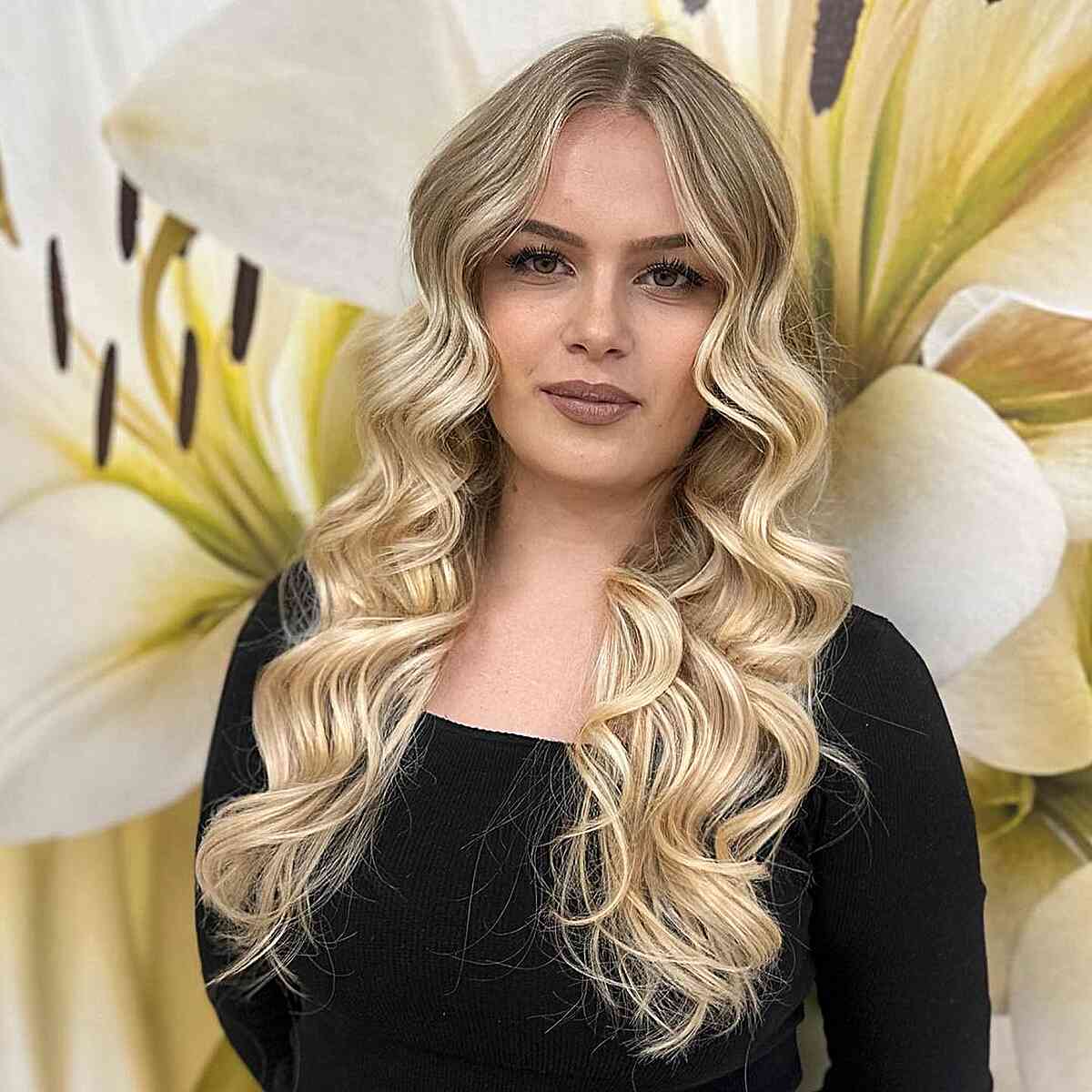 69 Middle Part Hairstyles Trending Right Now