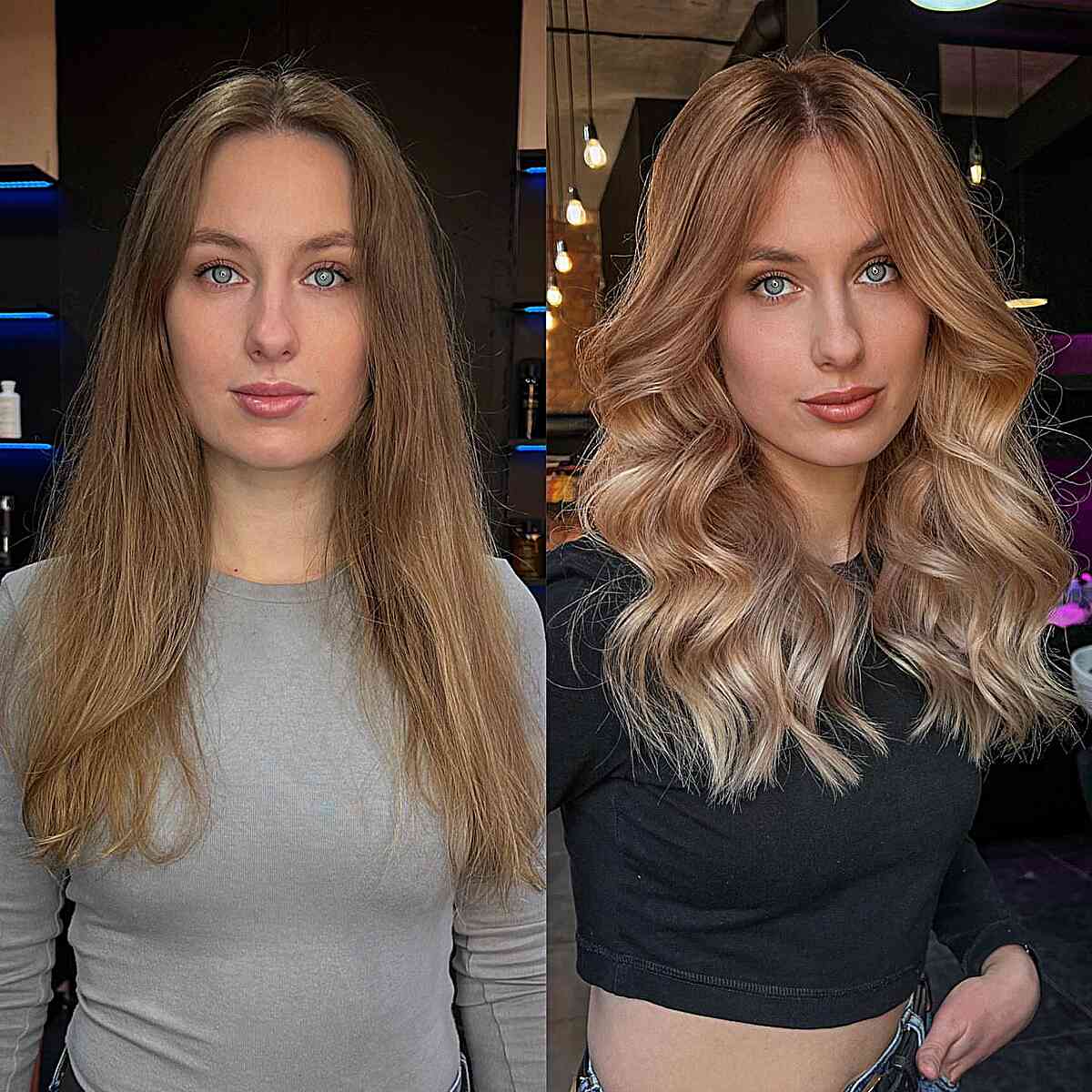 69 Middle Part Hairstyles Trending Right Now