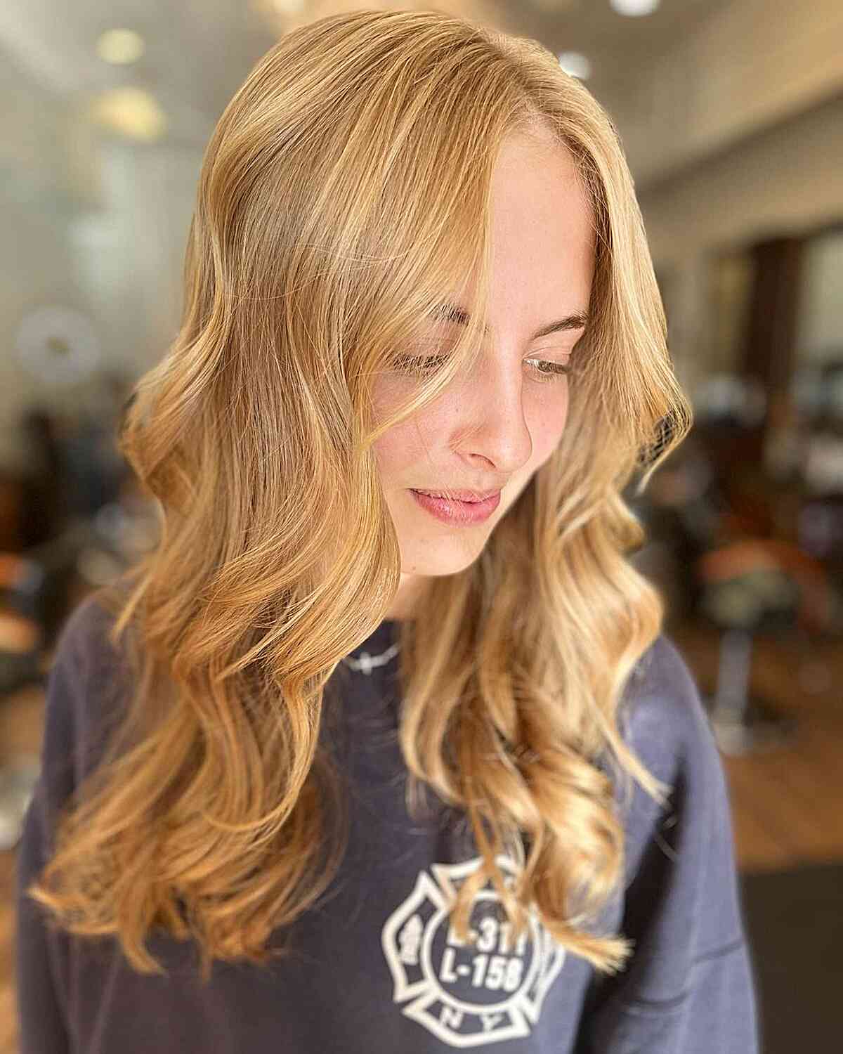 69 Middle Part Hairstyles Trending Right Now