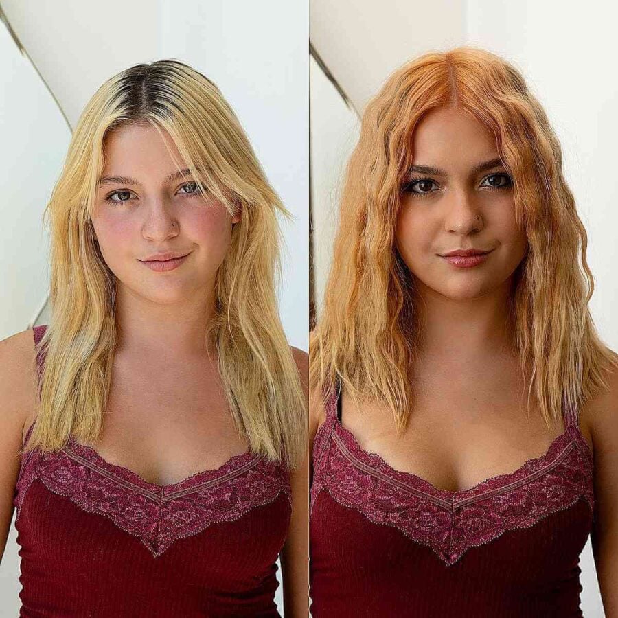 69 Middle Part Hairstyles Trending Right Now