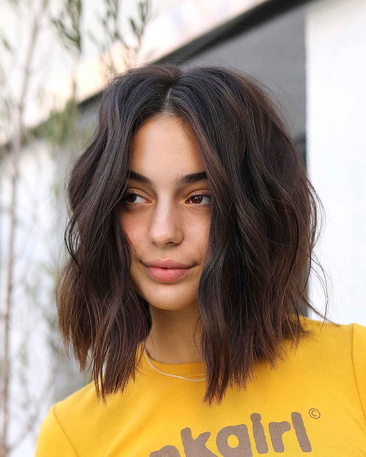 69 Middle Part Hairstyles Trending Right Now