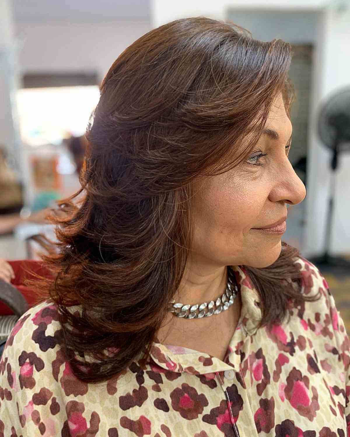 27 Youthful Shag Haircuts for Older Women