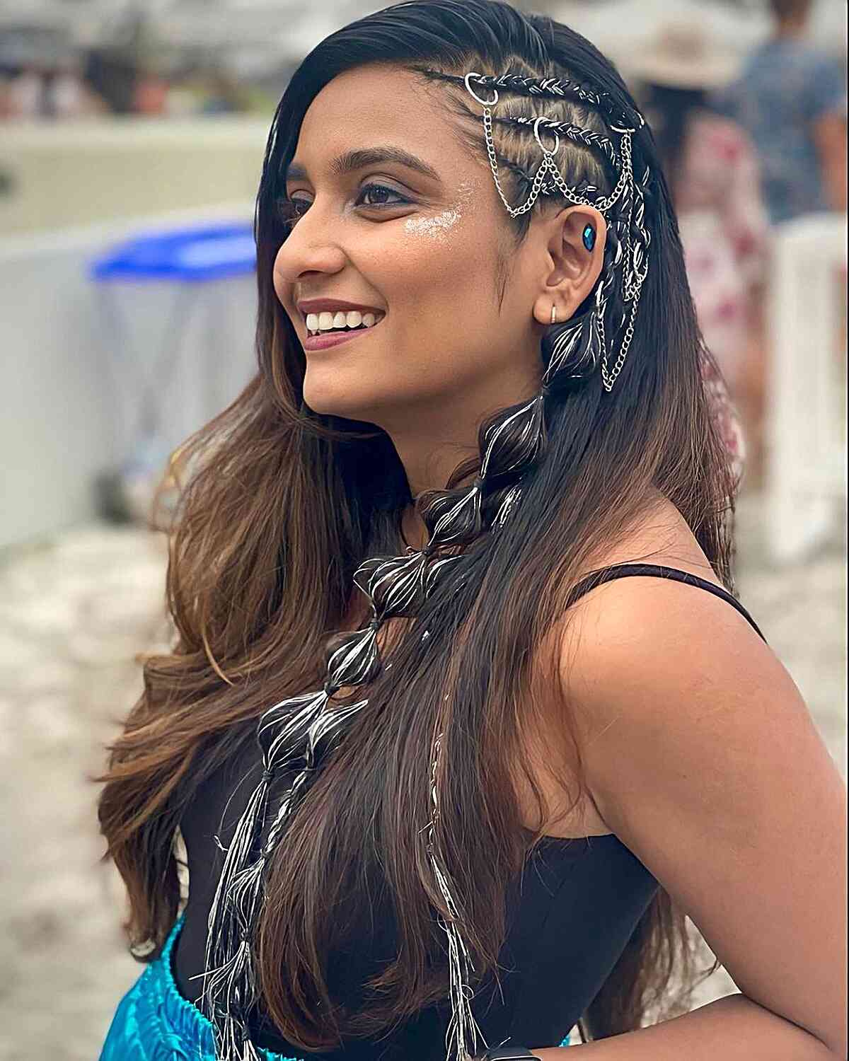 25 Electric Hairstyles for a Rave Party