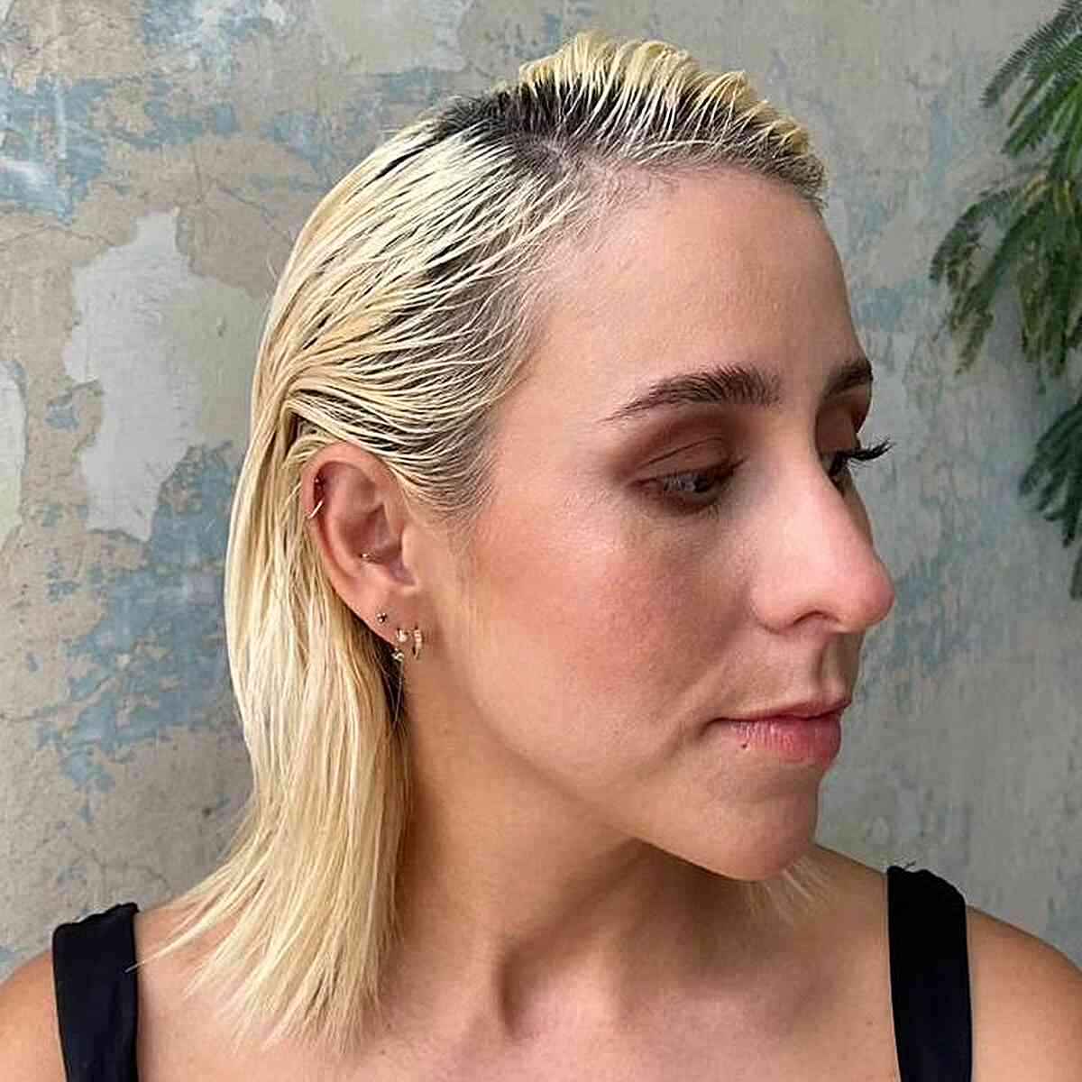 28 Best Ways to Get The “Wet Hairstyle” Trend