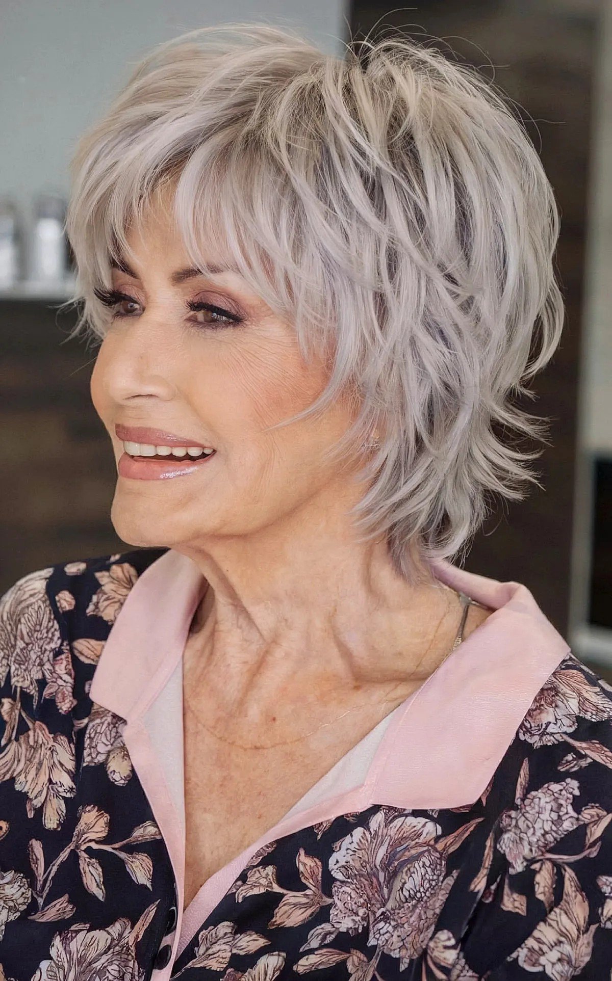 16 Trendy Shag Haircuts Women Over 70 Can Pull Off