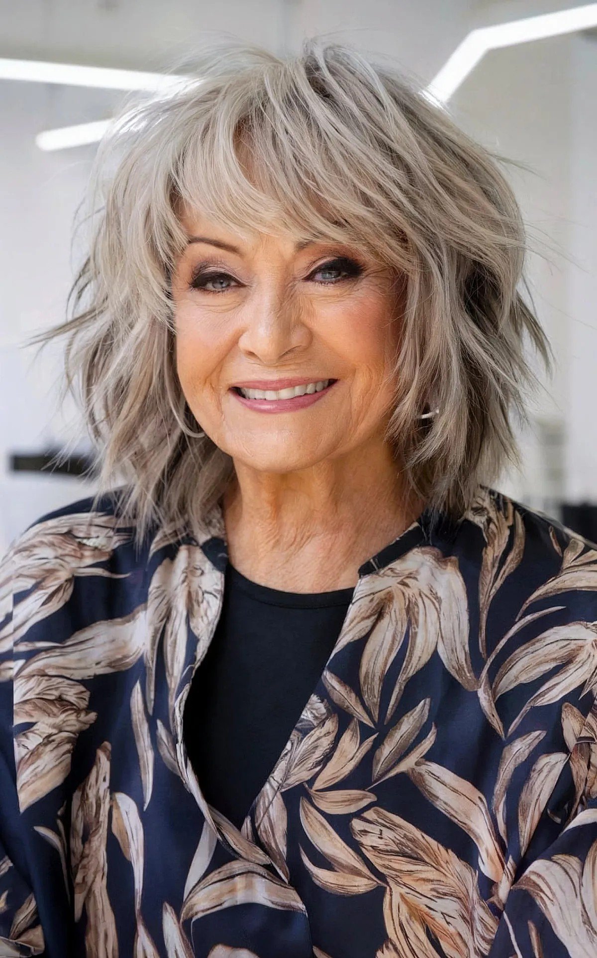 16 Trendy Shag Haircuts Women Over 70 Can Pull Off