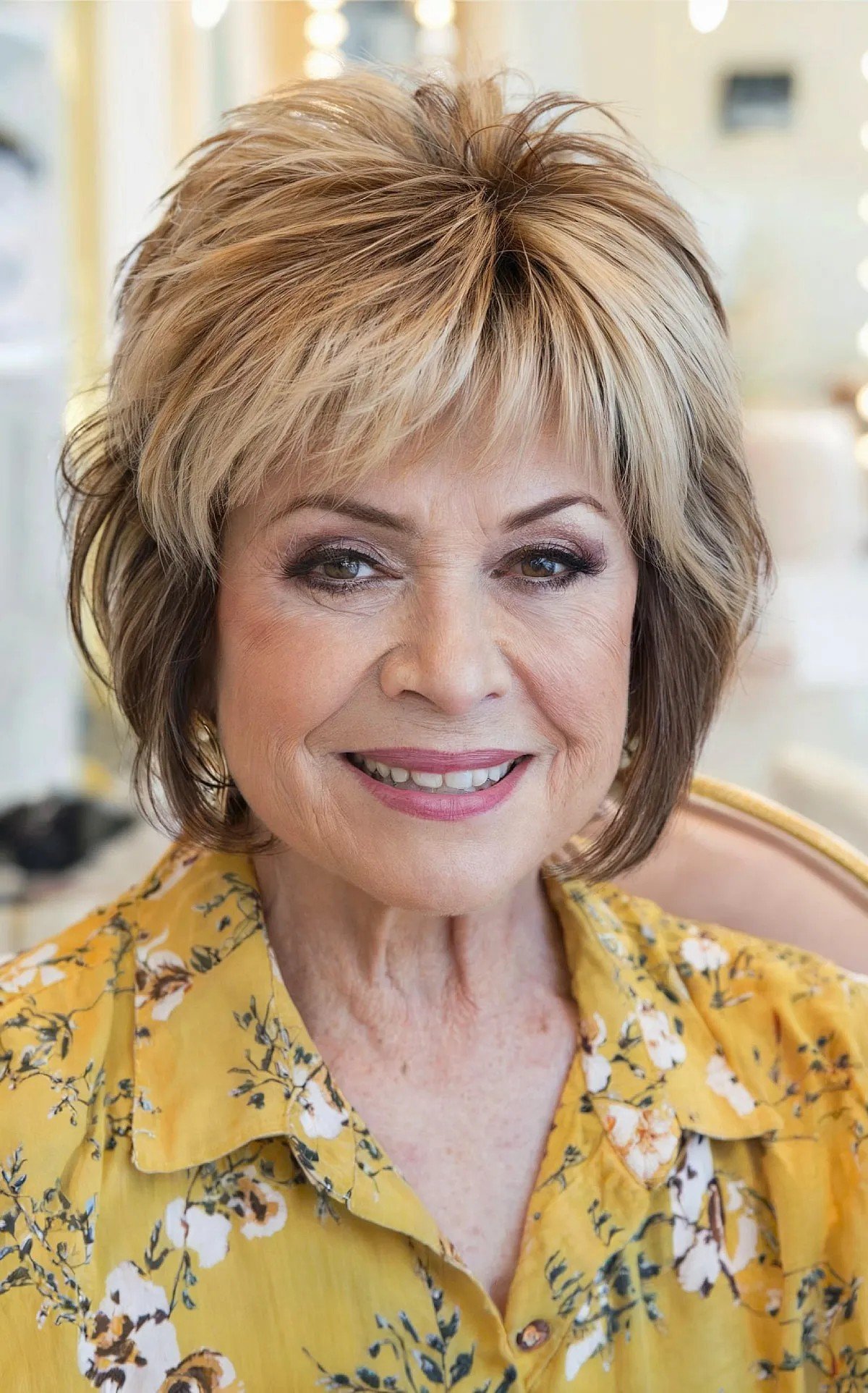 16 Trendy Shag Haircuts Women Over 70 Can Pull Off
