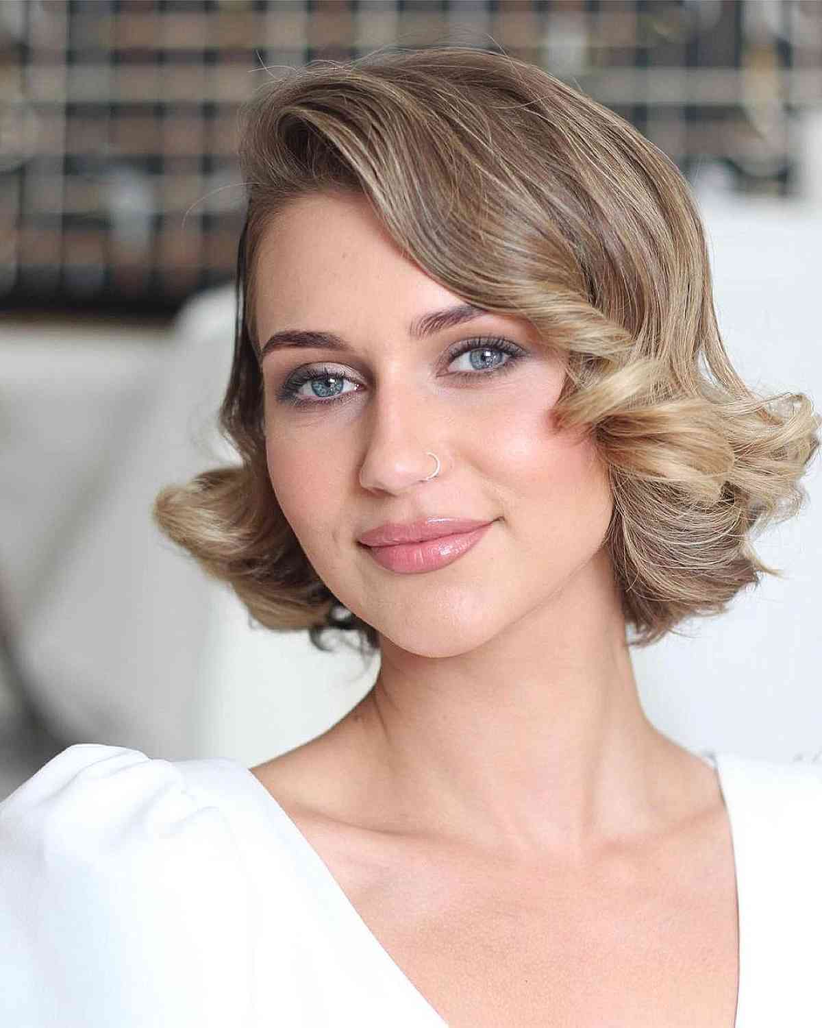 34 Gorgeous Short Wedding Hairstyles and Bridal Hair Ideas