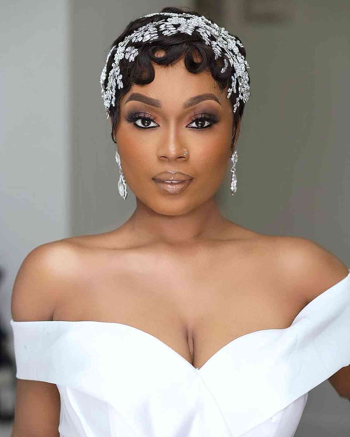 34 Gorgeous Short Wedding Hairstyles and Bridal Hair Ideas