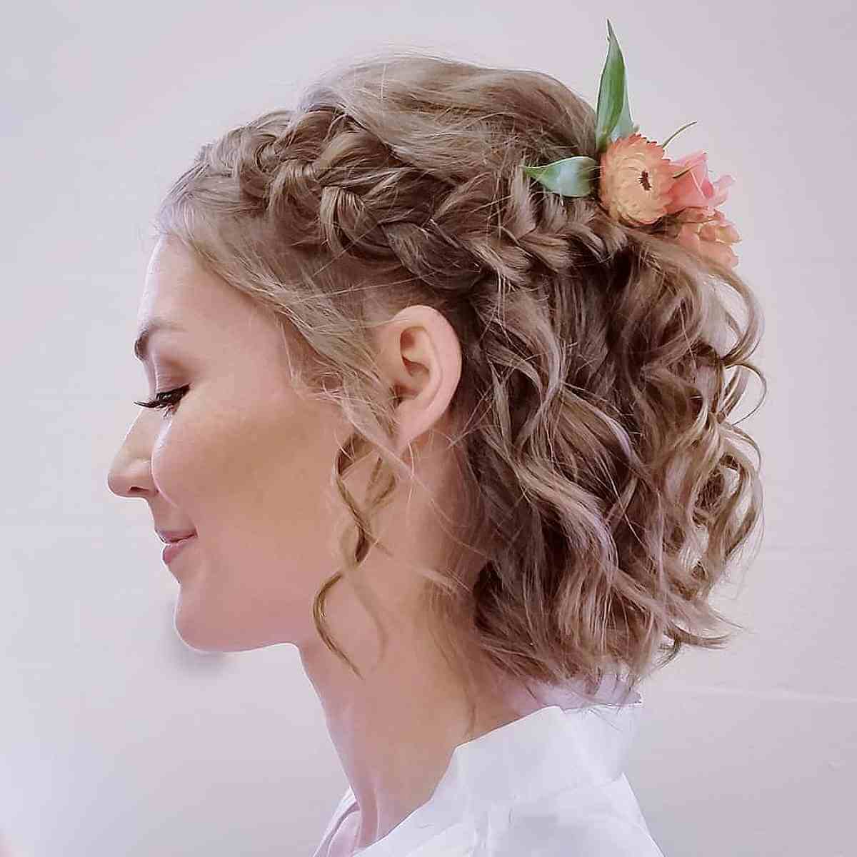 34 Gorgeous Short Wedding Hairstyles and Bridal Hair Ideas