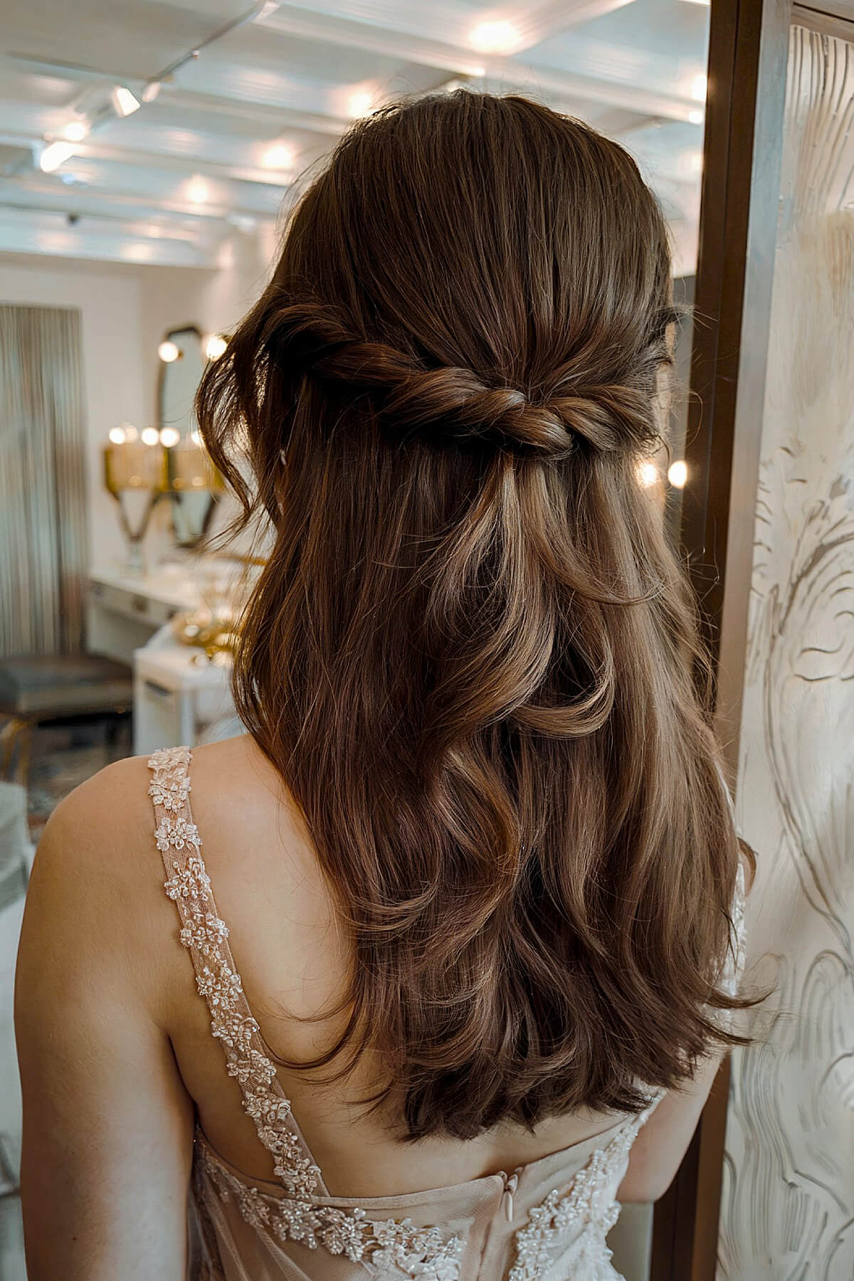15+ Half Up Half Down Wedding Hair Ideas for 2025