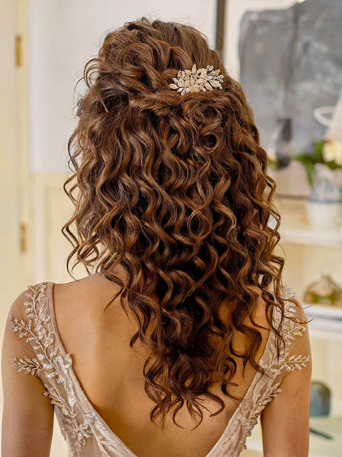 15+ Half Up Half Down Wedding Hair Ideas for 2025