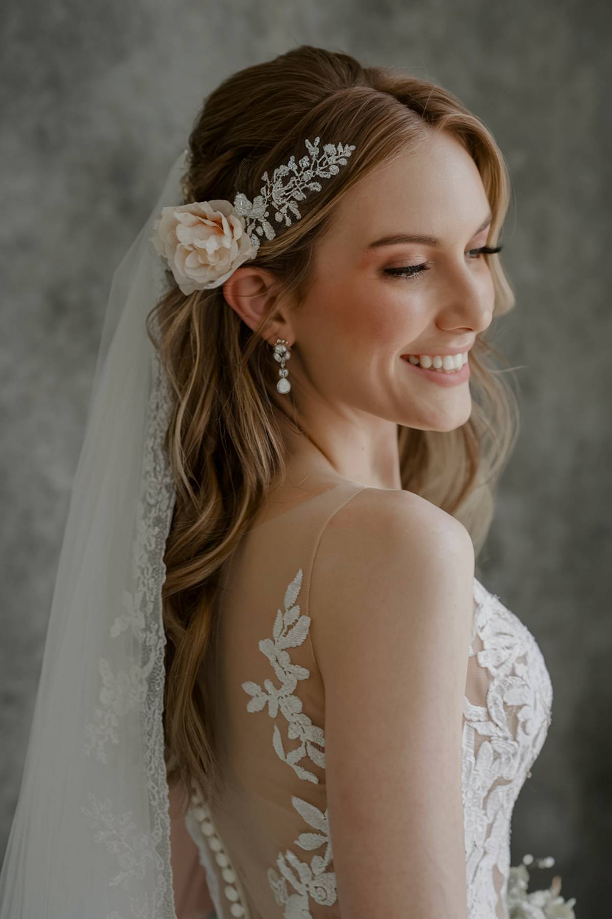 15+ Half Up Half Down Wedding Hair Ideas for 2025