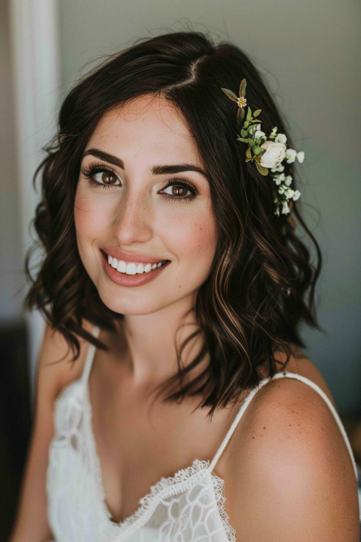 25 Best Wedding Hairstyle Ideas for Medium-Length Hair in 2025