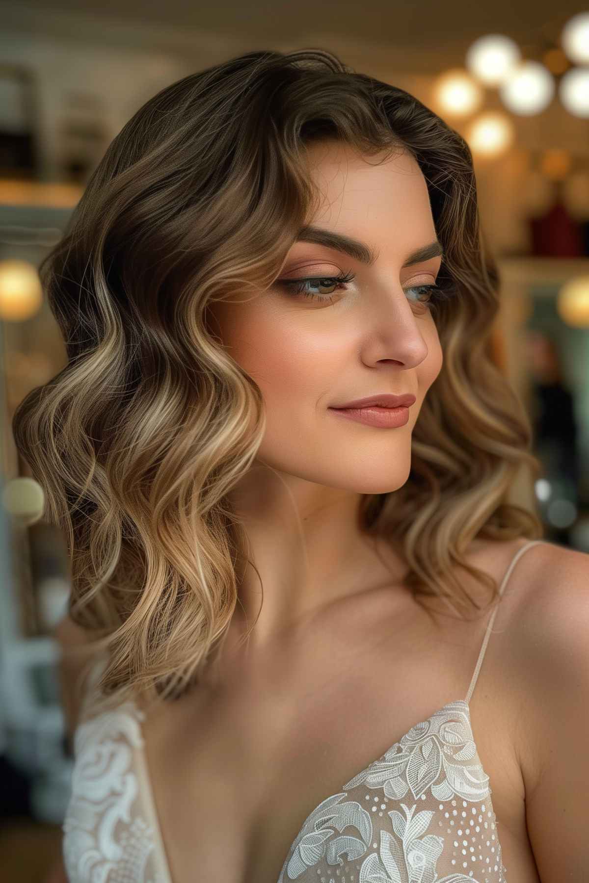 25 Best Wedding Hairstyle Ideas for Medium-Length Hair in 2025