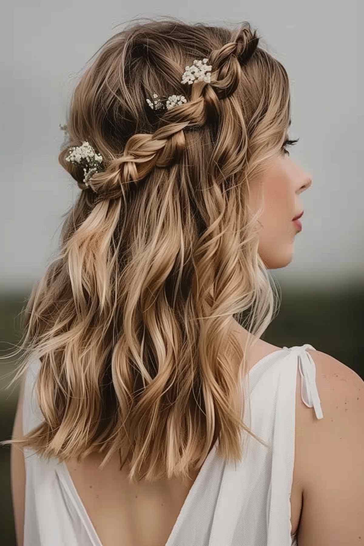 25 Best Wedding Hairstyle Ideas for Medium-Length Hair in 2025