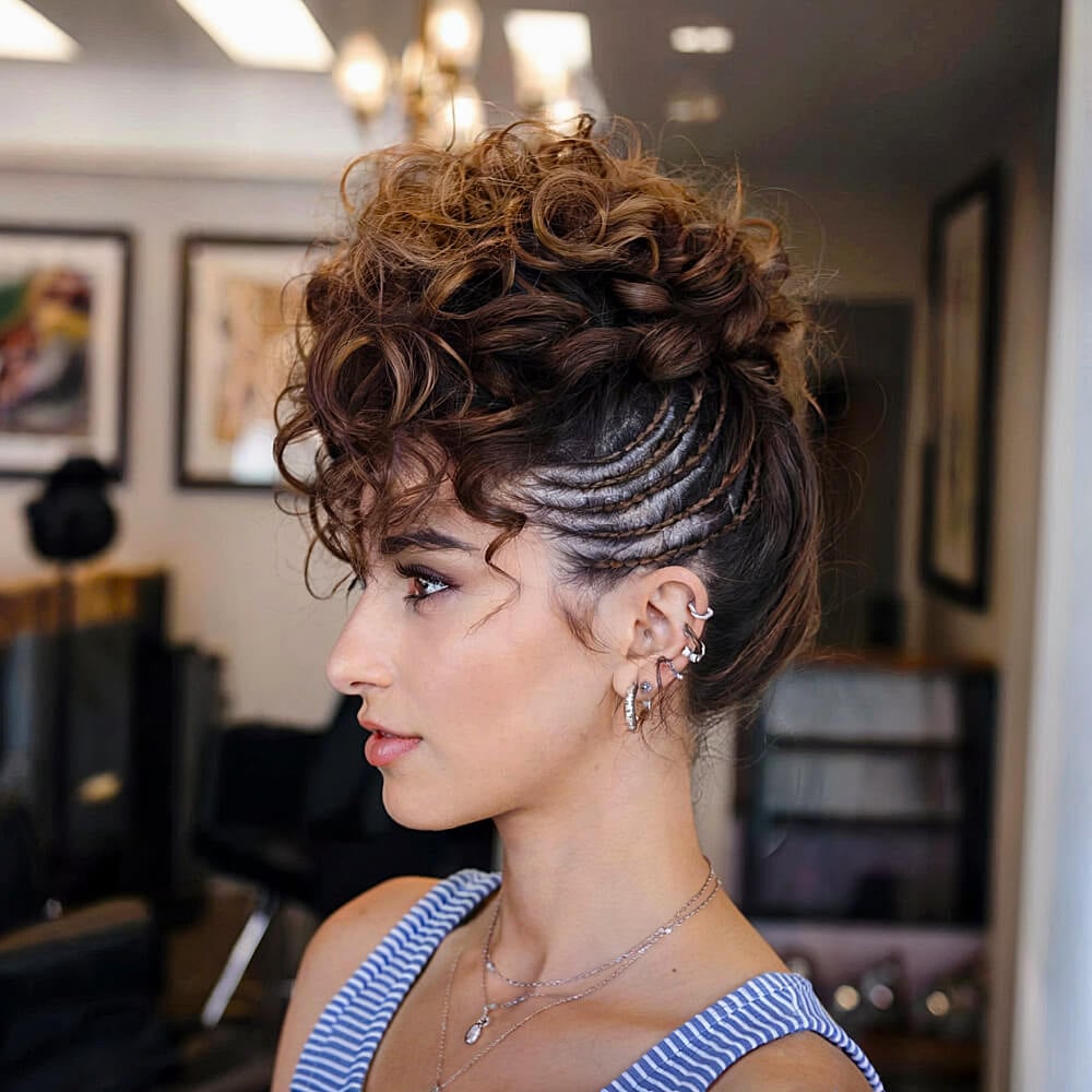 22 Stunning Curly Prom Hairstyles for 2025 &#8211; Updos, Down Do&#8217;s &#038; Braids!