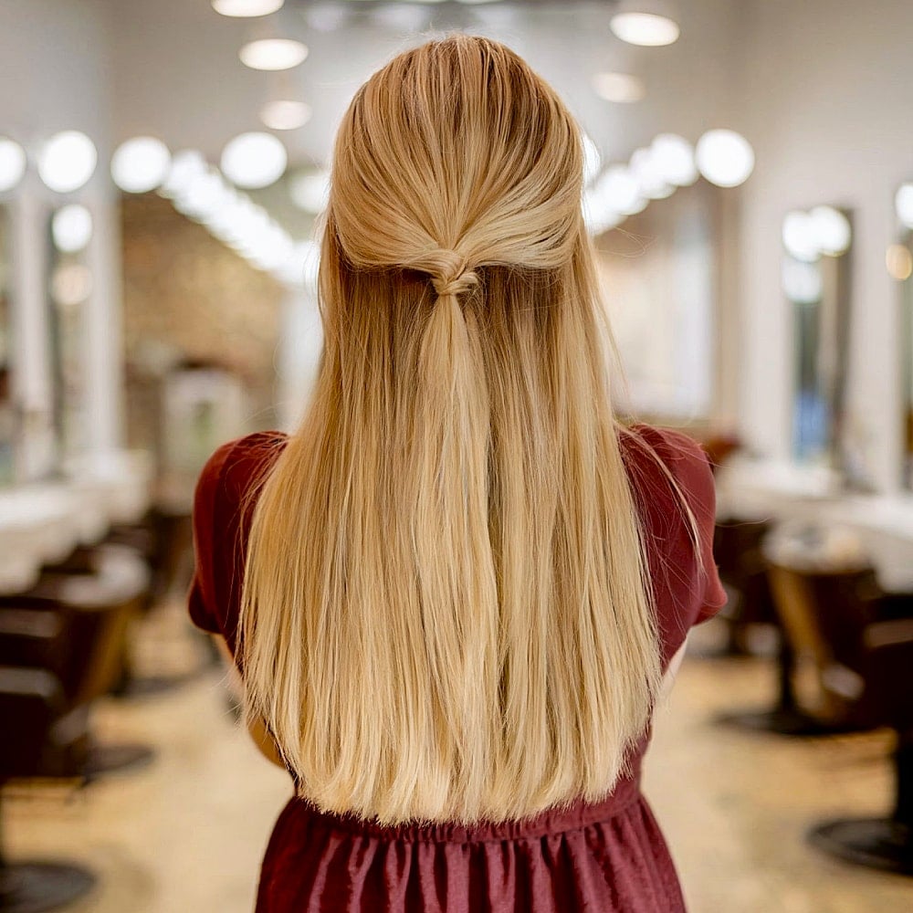 29 Prettiest Half Up Half Down Prom Hairstyles for 2025