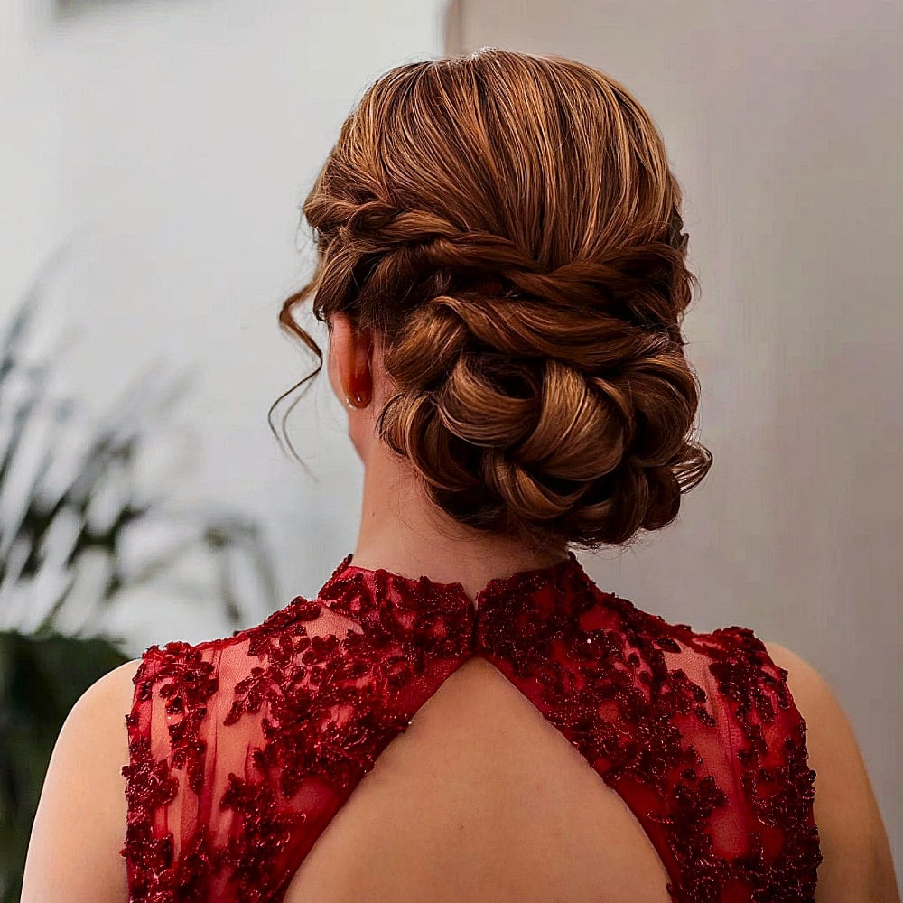 25 Prettiest Prom Updos for Long Hair for 2025