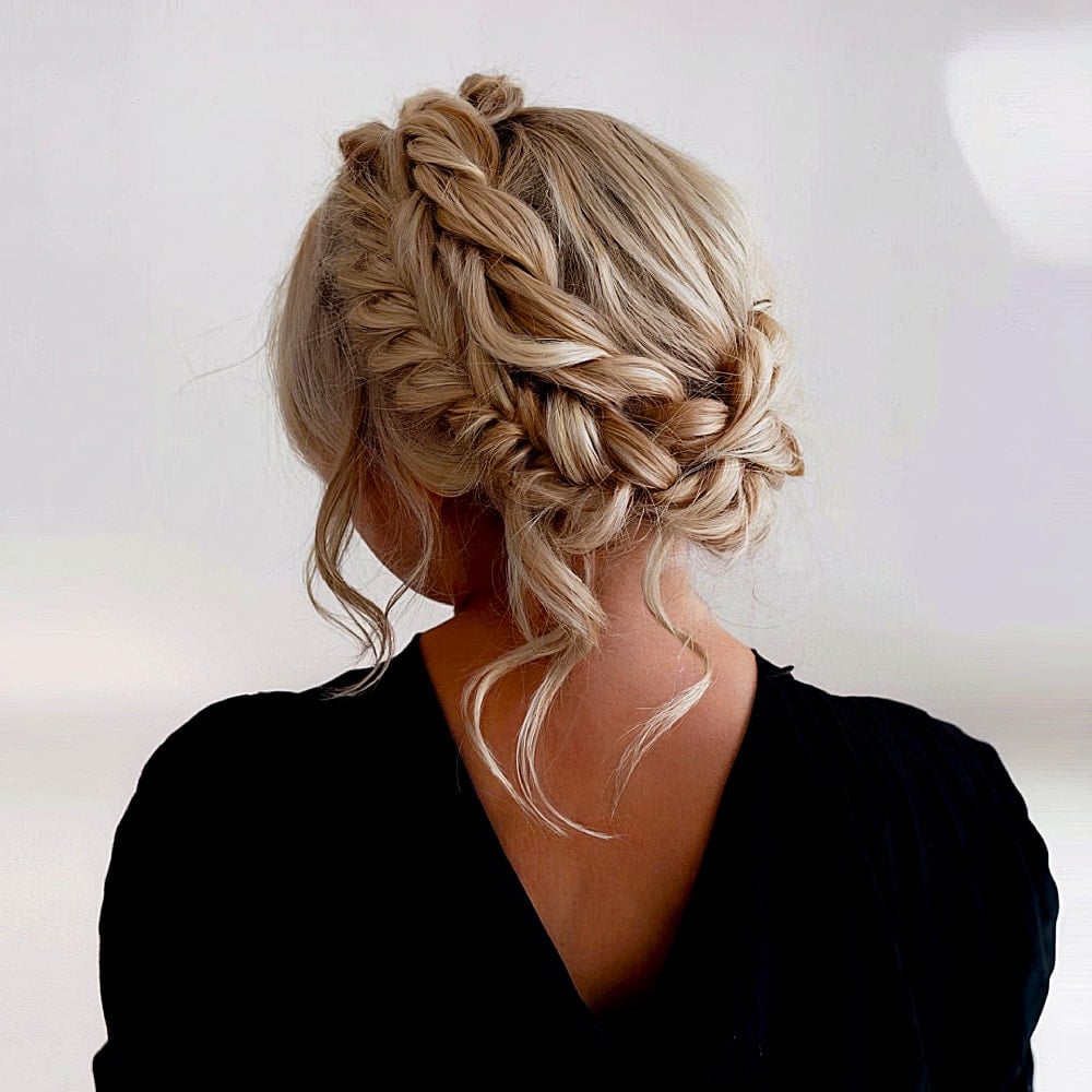 25 Prettiest Prom Updos for Long Hair for 2025