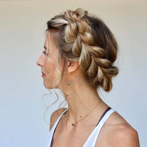 19 Prettiest Halo Braid Hairstyles to Copy
