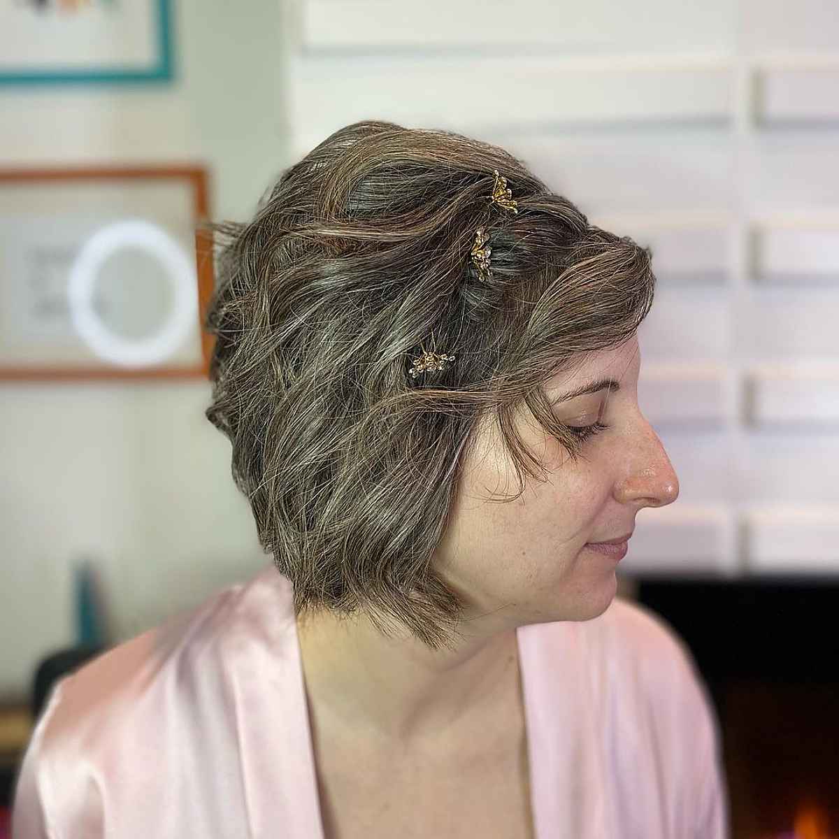 32 Cute & Easy Updos for Short Hair for Special Occasions