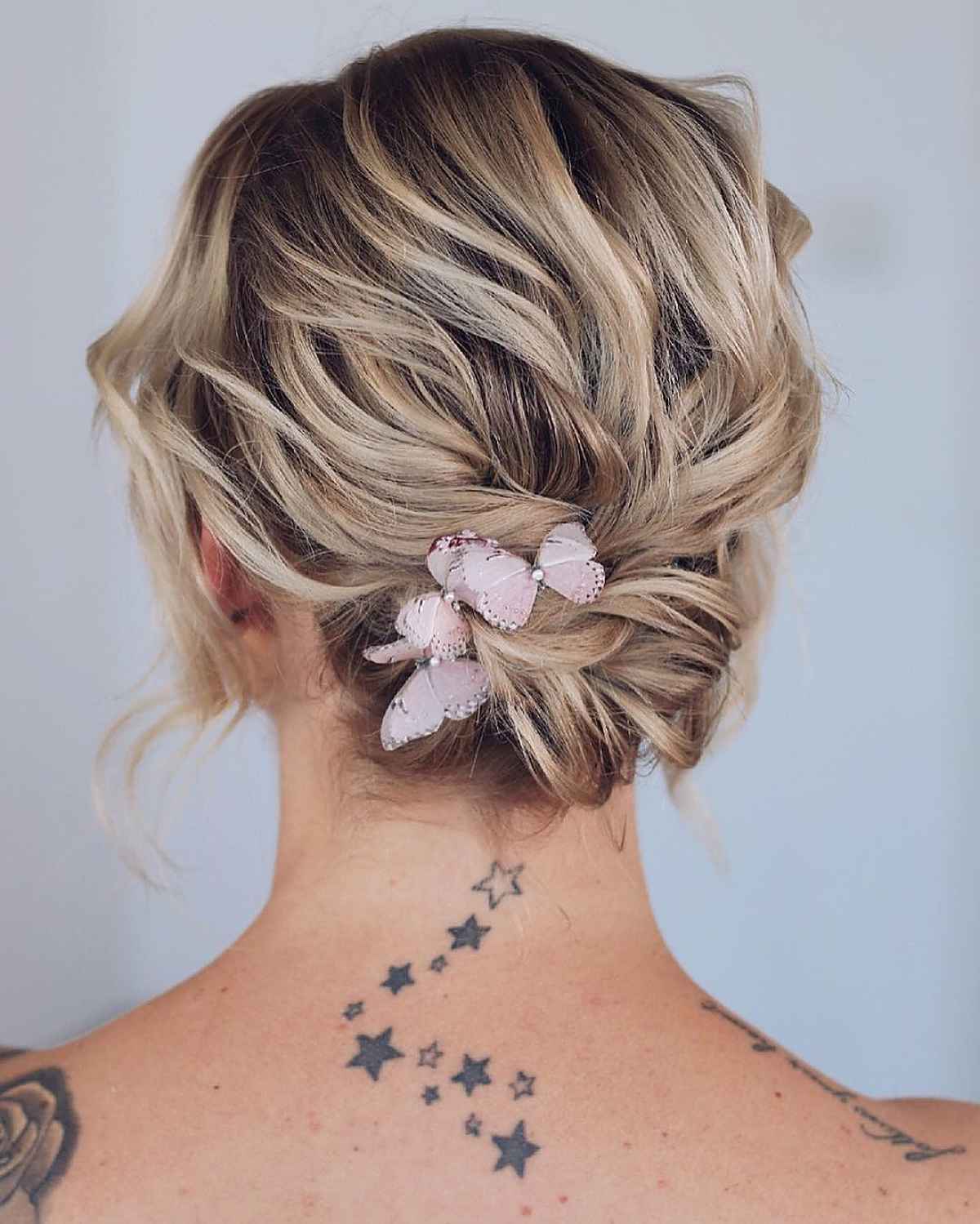 32 Cute & Easy Updos for Short Hair for Special Occasions
