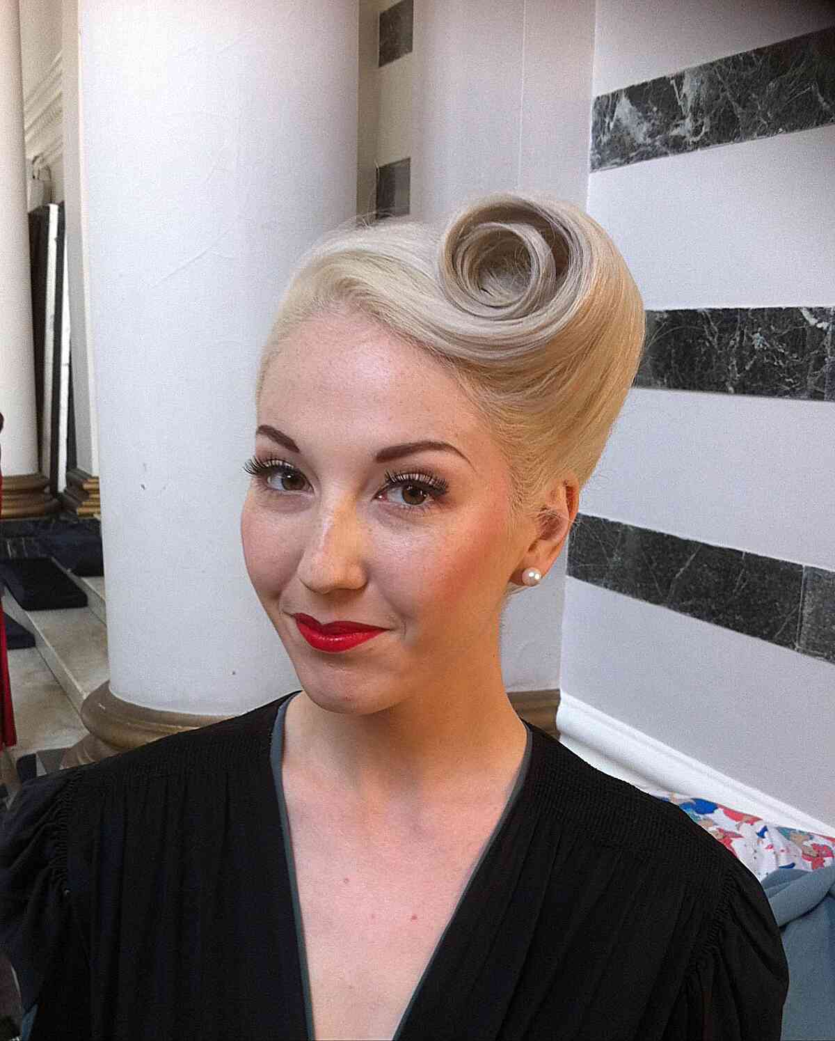 32 Cute & Easy Updos for Short Hair for Special Occasions