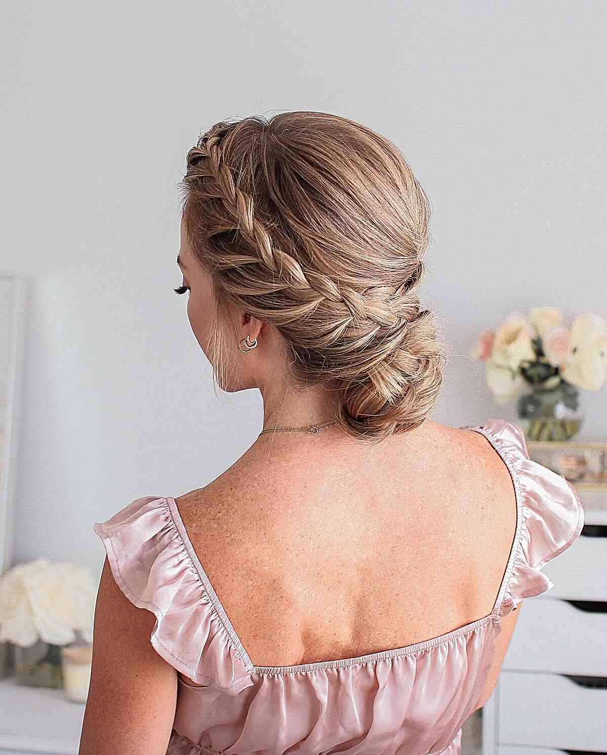 25 Easy & Cute Updos for Medium Hair