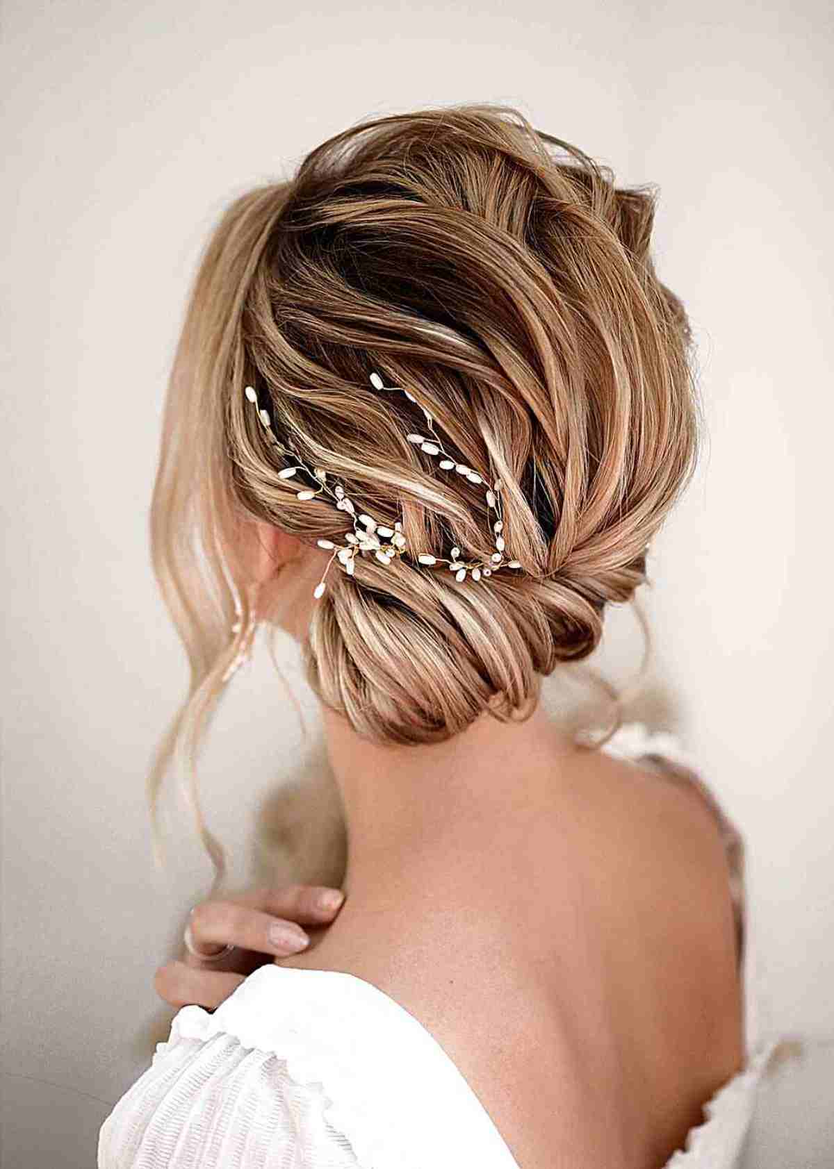 25 Easy & Cute Updos for Medium Hair