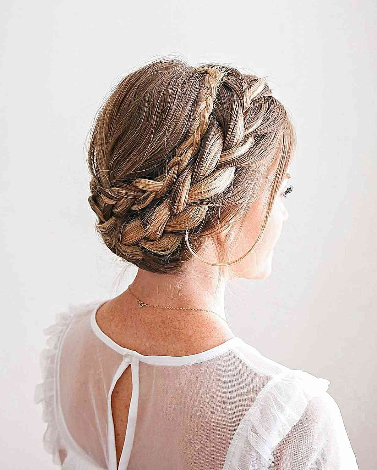 25 Easy & Cute Updos for Medium Hair