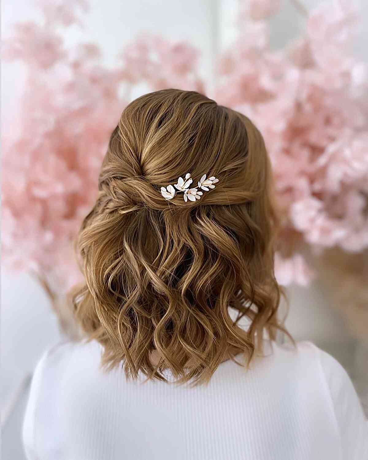 25 Easy & Cute Updos for Medium Hair