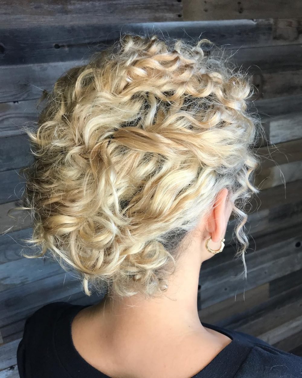 33 Easy & Cute Curly Hair Updos in Trending in 2025