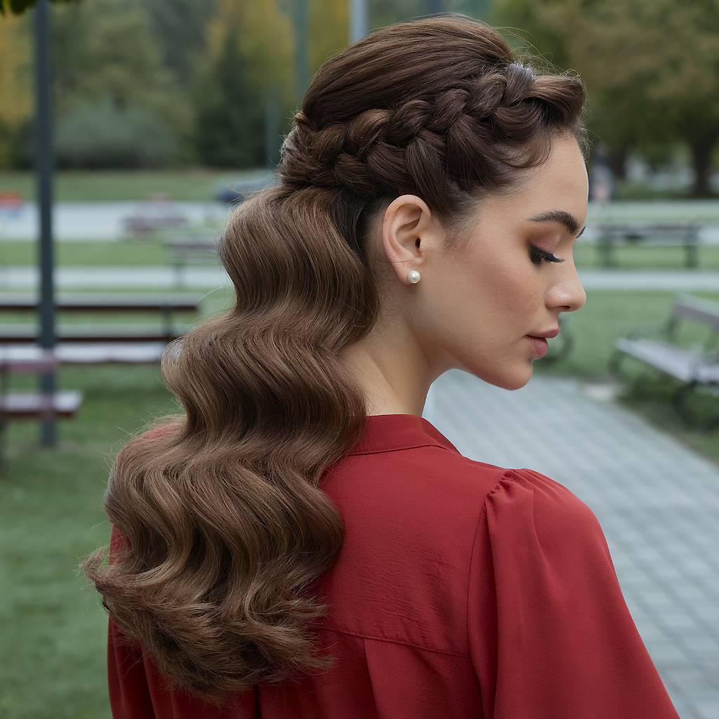 15+ Gorgeous Wavy Half Up Half Down Hairstyles Taking Over 2025