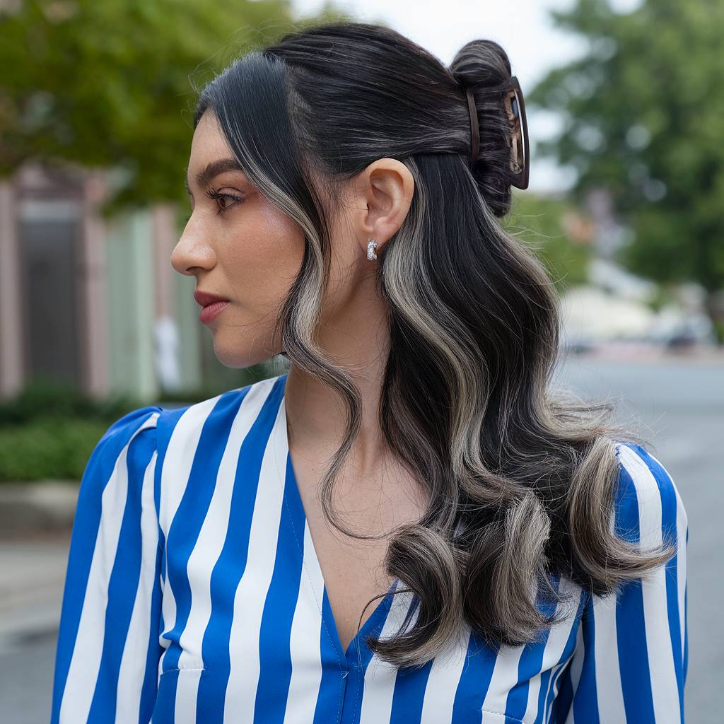 15+ Gorgeous Wavy Half Up Half Down Hairstyles Taking Over 2025