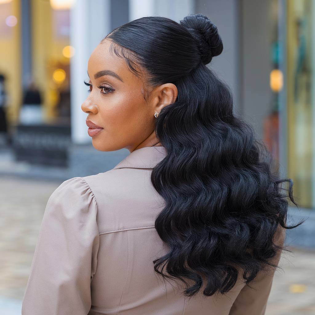 15+ Gorgeous Wavy Half Up Half Down Hairstyles Taking Over 2025