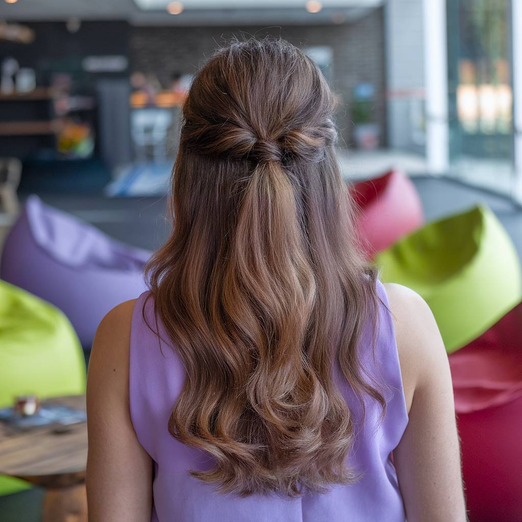 15+ Gorgeous Wavy Half Up Half Down Hairstyles Taking Over 2025
