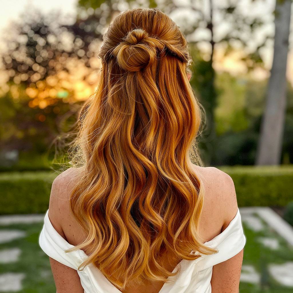 15+ Gorgeous Wavy Half Up Half Down Hairstyles Taking Over 2025