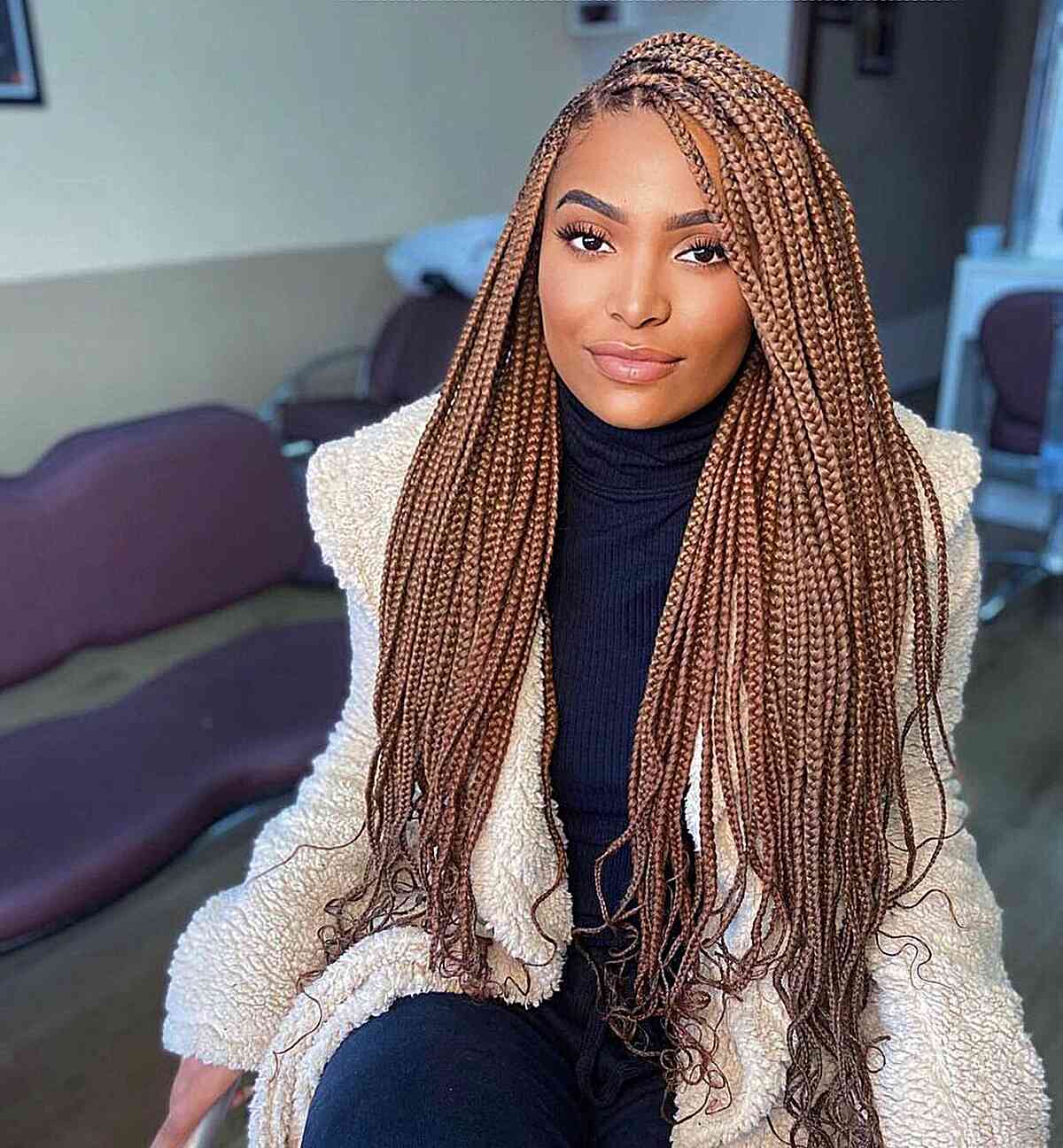 40 Long Box Braids Braiders Say Are Trending Right Now
