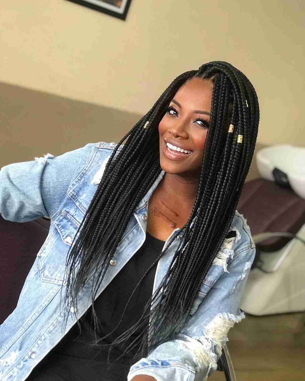 40 Long Box Braids Braiders Say Are Trending Right Now