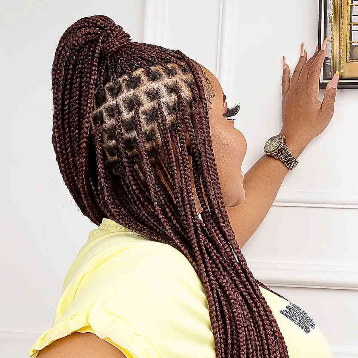 40 Long Box Braids Braiders Say Are Trending Right Now