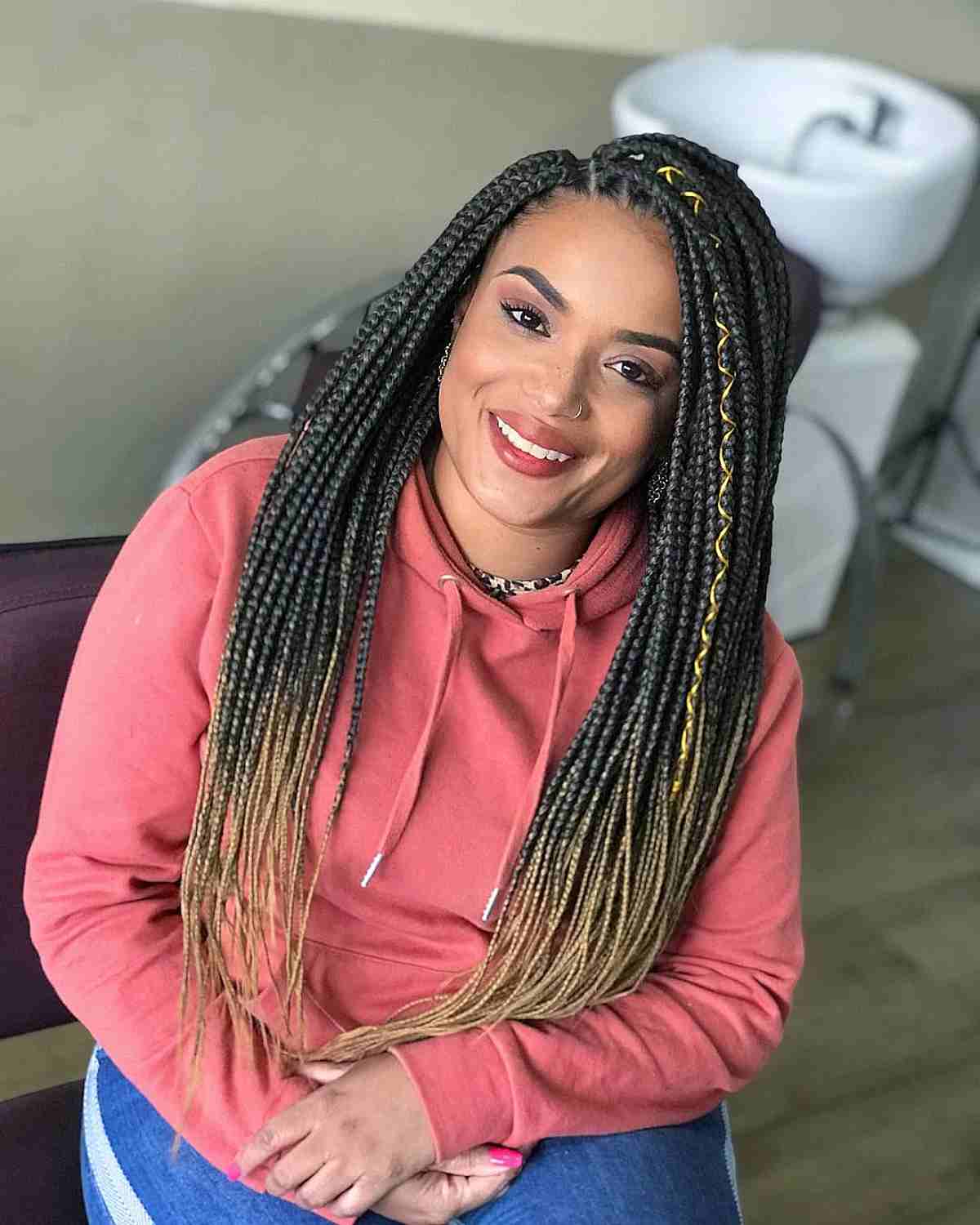 40 Long Box Braids Braiders Say Are Trending Right Now