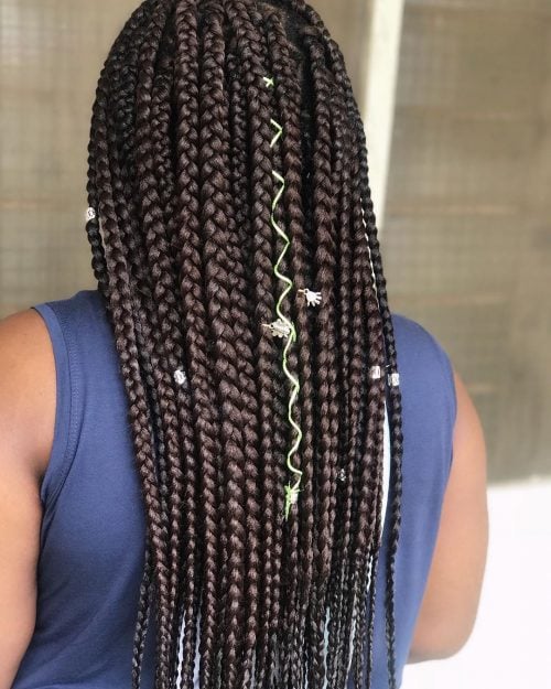 40 Long Box Braids Braiders Say Are Trending Right Now
